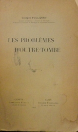 LES PROBLEMES D OUTRE - TOMBE (26.728�)