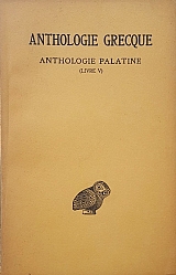 ANTHOLOGIE GRECQUE ANTHOLOGIE PALATINE LIVRE V (51.590�)