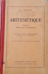 ARITHMETIQUE THEORIE EXERCICES ET PROBLEMES (56.378A)