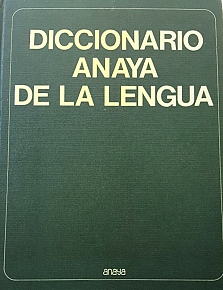 DICCIONARIO ANAYA DE LA LENGUA (56.345)